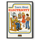 Learn About Electricity Poster Standard Poster Standard fra Steven Rhodes