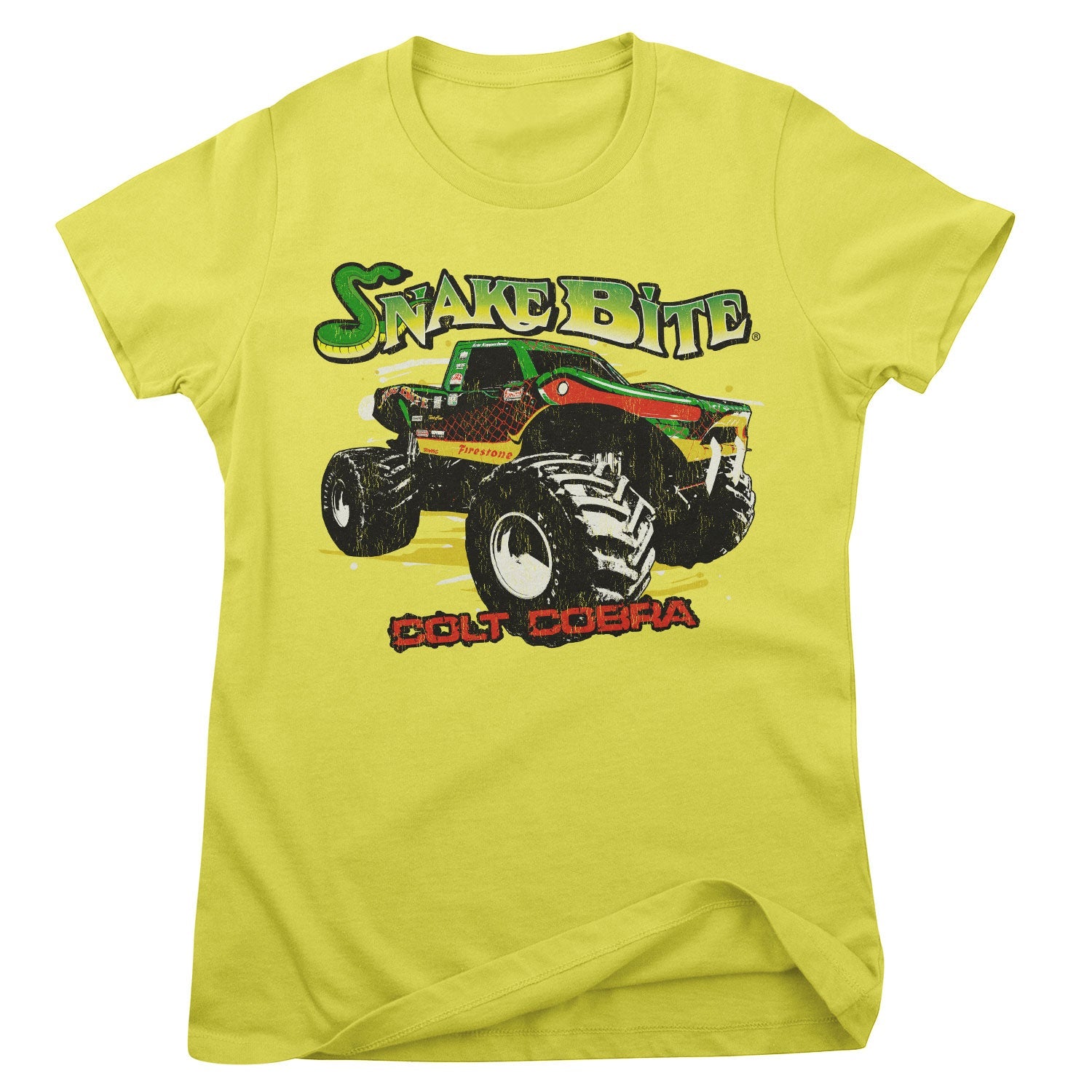 Snake Bite - Colt Cobra Monster Truck Girly Tee Girly Tee fra Bigfoot Girly Tee