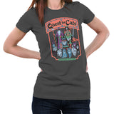 Steven Rhodes - Quest For Cats Girly Tee