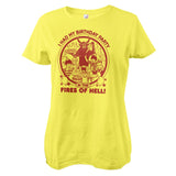 Fires Of Hell Girly Tee
