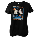 Born To Trick - Forced To Treat Girly Tee