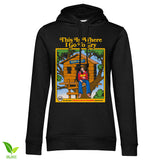 This is Where I Go To Cry Girly Hoodie