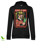 In Case Of Emergency - Break Glass Girly Hoodie