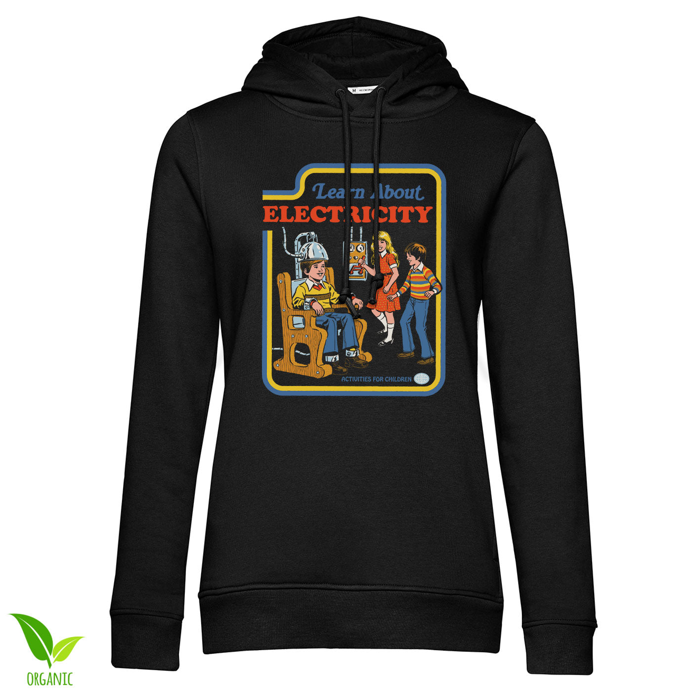 Steven Rhodes - Learn About Electricity Girly Hoodie Girly Hoodie fra Steven Rhodes