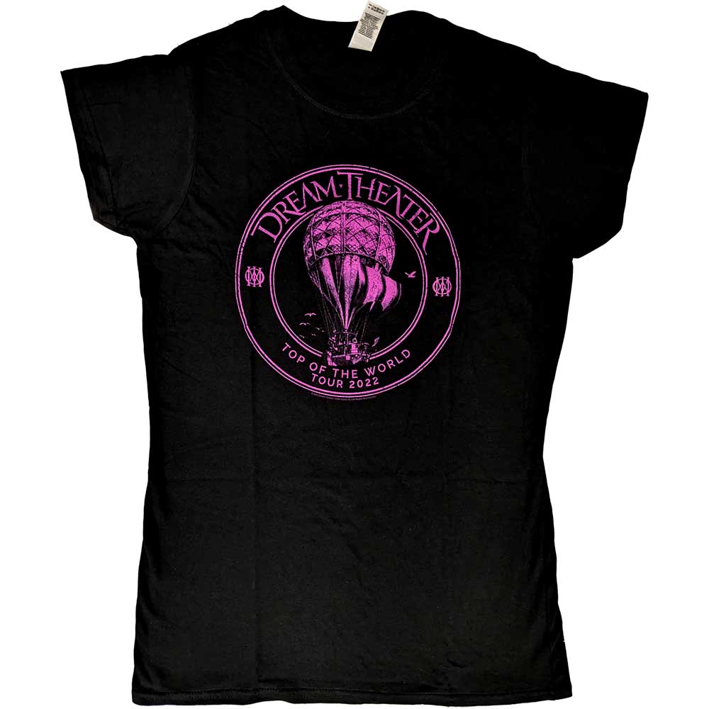 Dream Theater: Hot Air Balloon TOTW Tour 2022 T-Shirt (Kvinder)