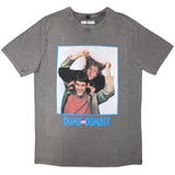 Dumb & Dumber: Movie Poster Stone Wash T-Shirt (Wash)