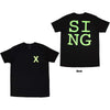 Ed Sheeran: Multiply Pocket - Sing T-Shirt