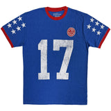 Ed Sheeran: Play 17 (Sleeve Print) T-shirt – officielt merchandise