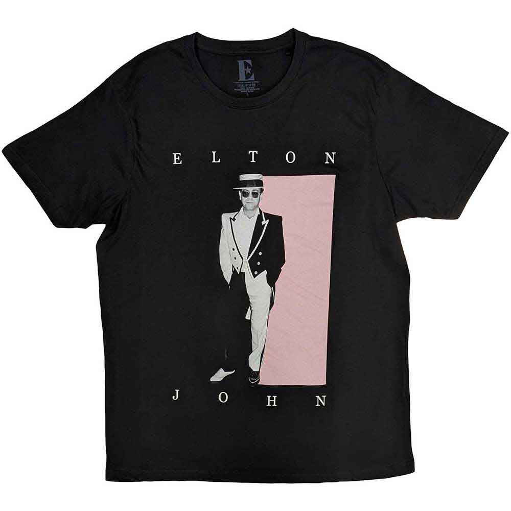 Elton John: Tux Photo T-shirt – officielt merchandise