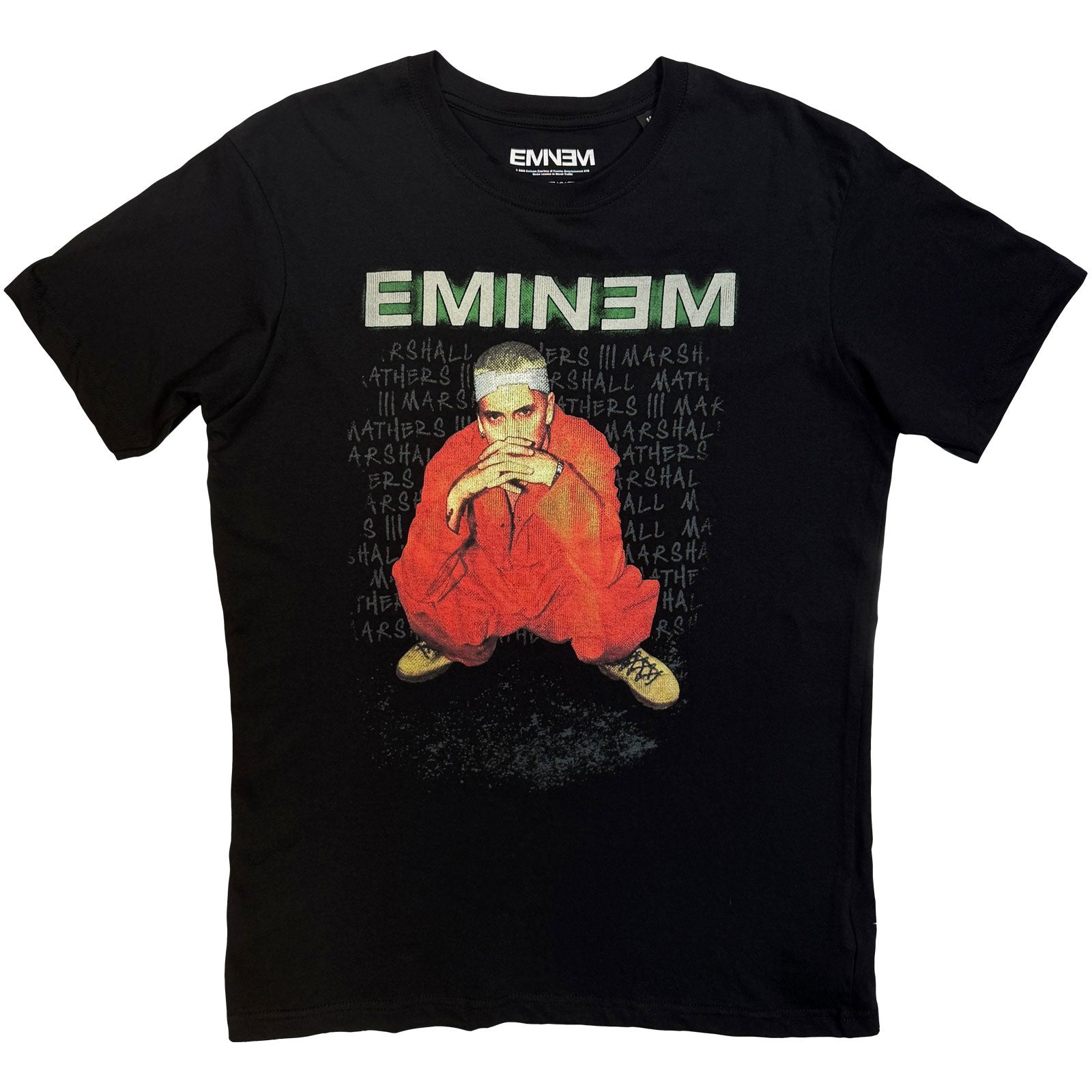 Eminem: Lyric T-shirt – officielt merchandise