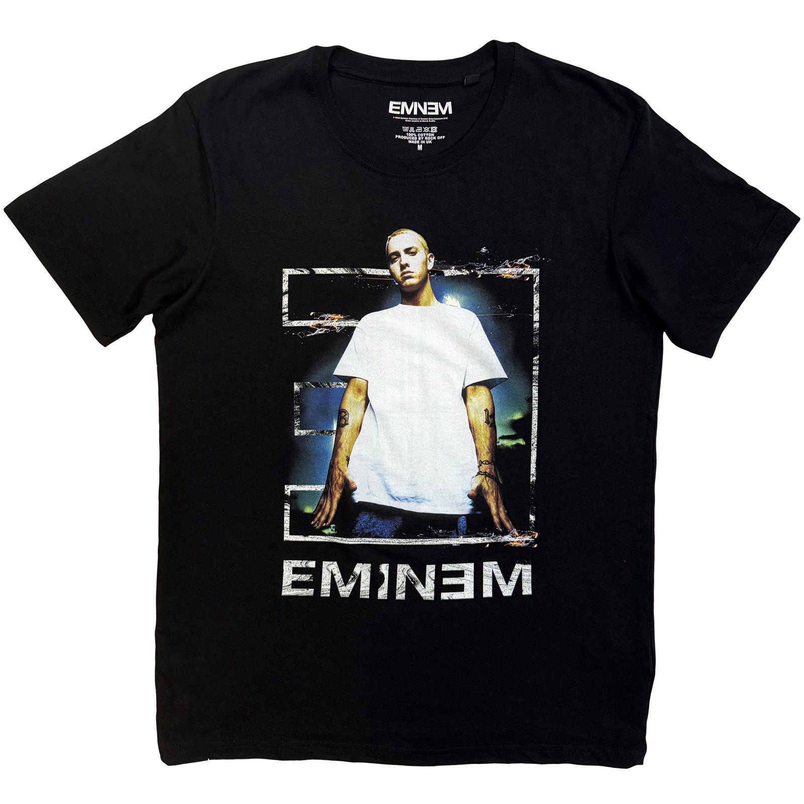 Eminem: Eminem Pose T-shirt – officielt merchandise