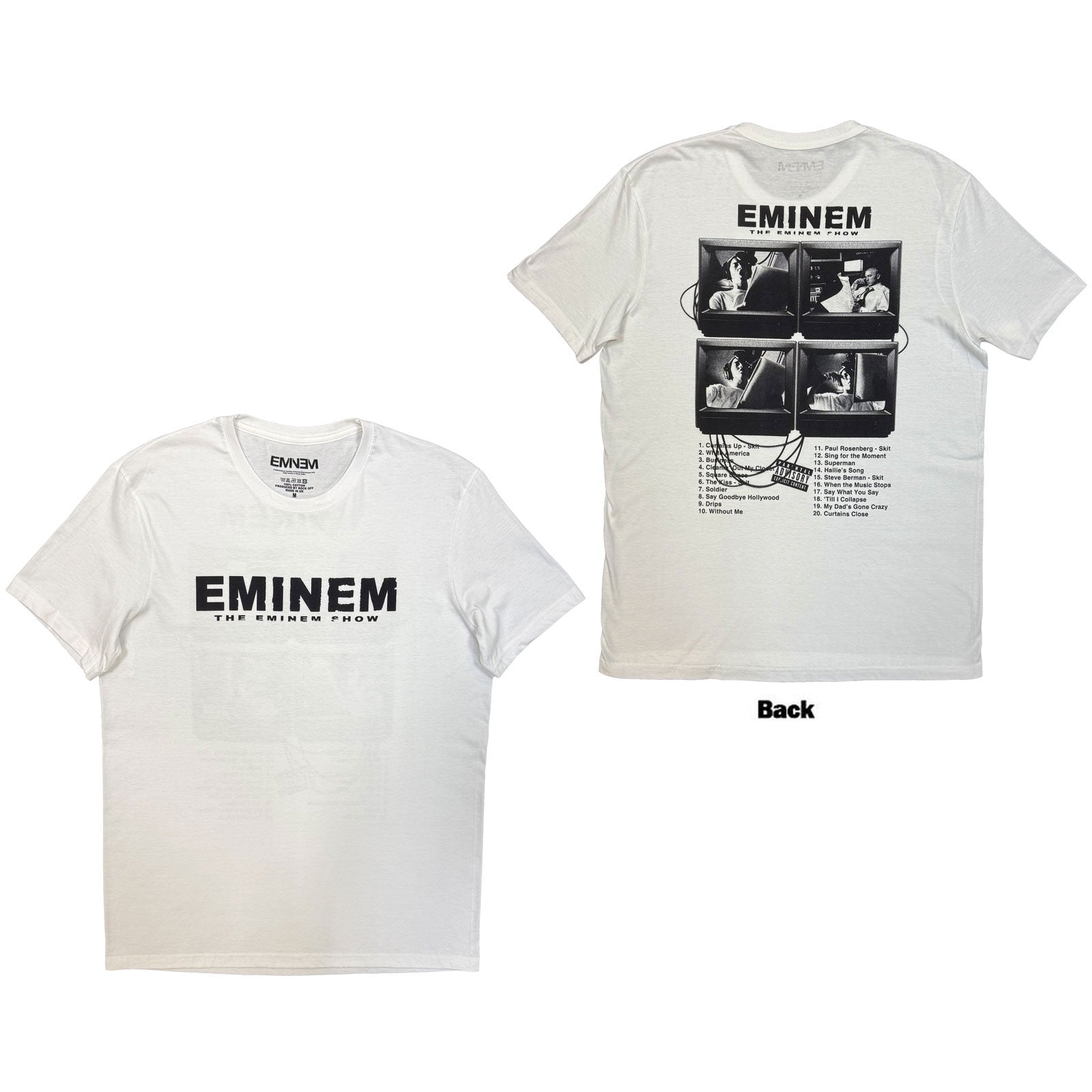 Eminem: The Eminem Show T-shirt – officielt merchandise