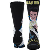 Elvis Presley: Cartoon (UK Size 6.5 - 11) Strømper – officielt merchandise