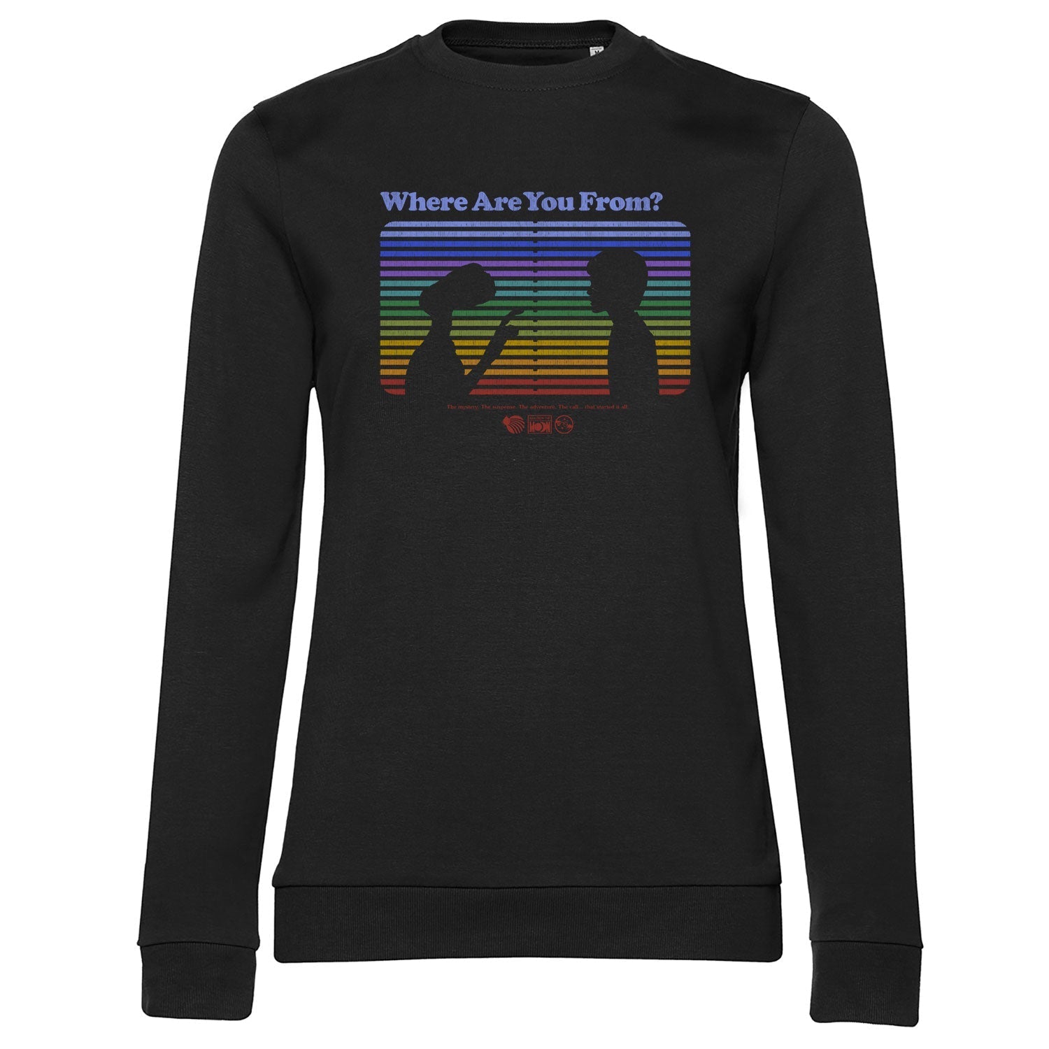 E.T. - Where Are You From Girly Sweatshirt