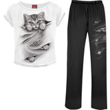 Spiral: Bright Eyes (Black & White) Pyjama – officielt merchandise