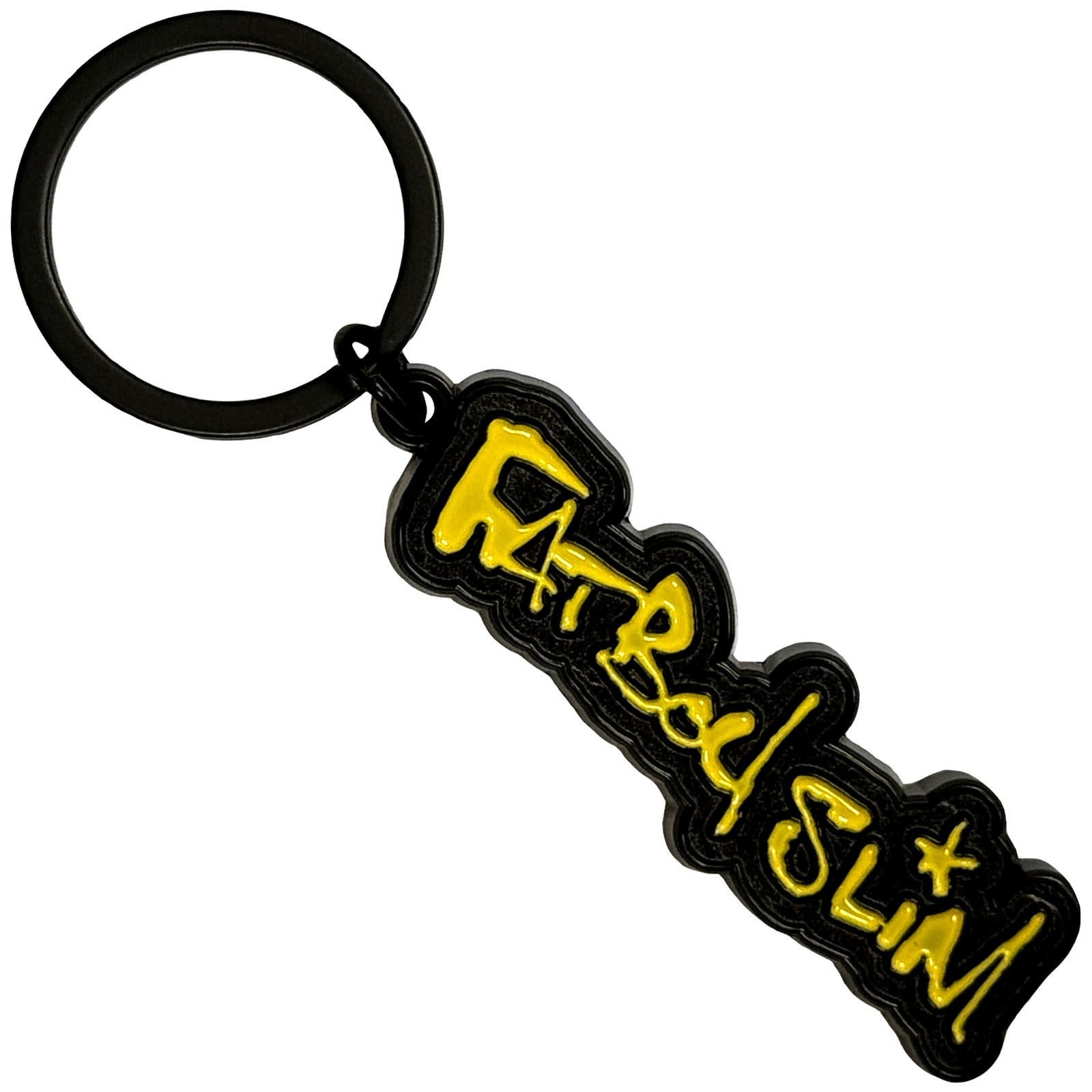 Fatboy Slim: Logo Nøglering – officielt merchandise