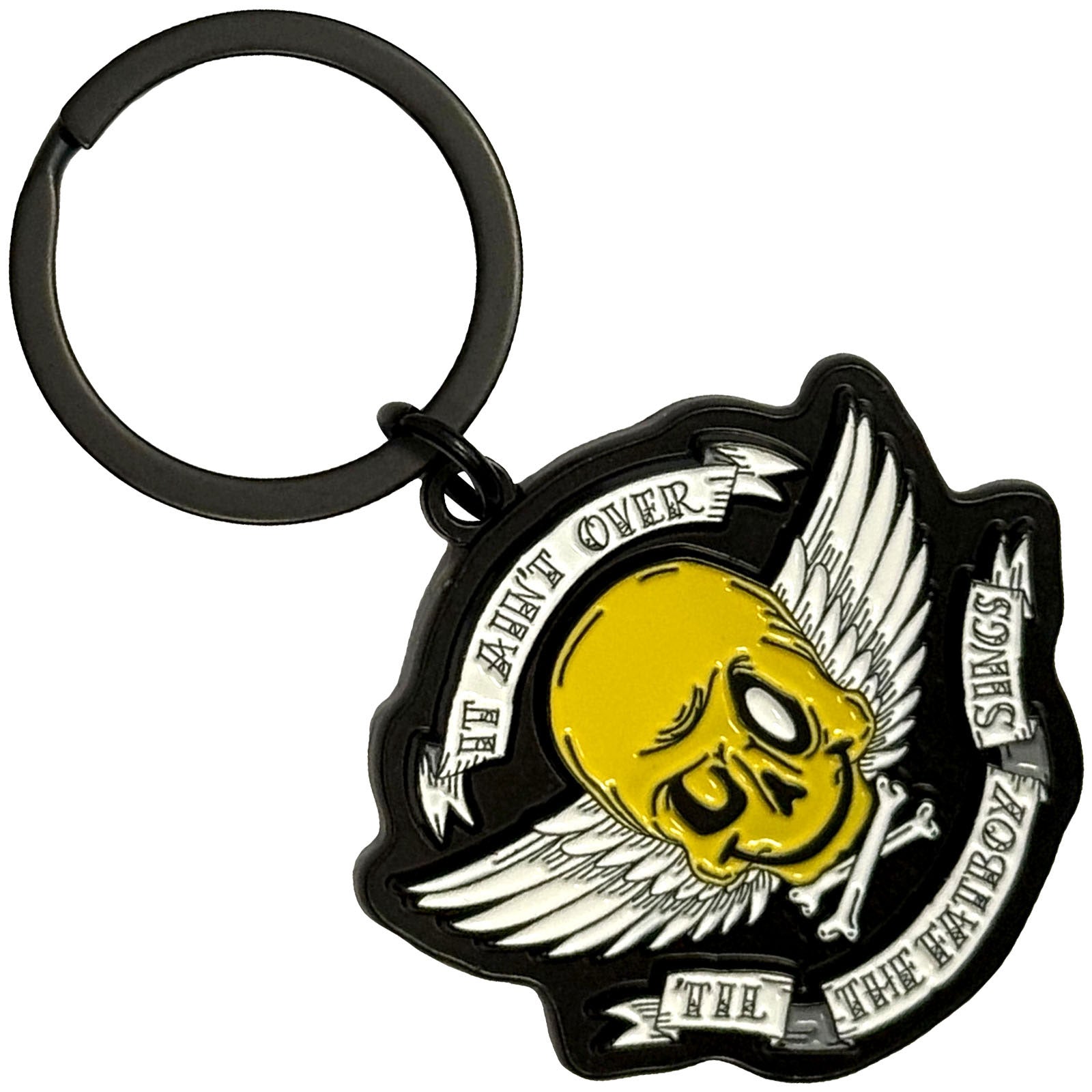 Fatboy Slim: Skull Nøglering – officielt merchandise