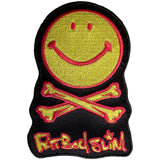 Fatboy Slim: Happy Face Logo Patch – officielt merchandise