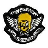 Fatboy Slim: Skull Pin badge – officielt merchandise