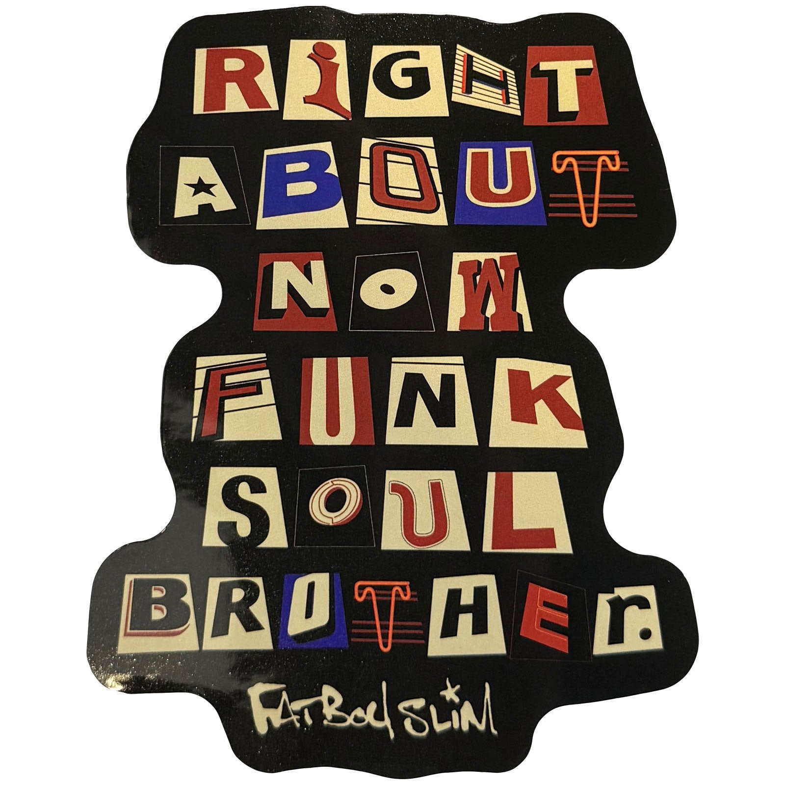 Fatboy Slim: Funk Soul Brother Stationery – officielt merchandise