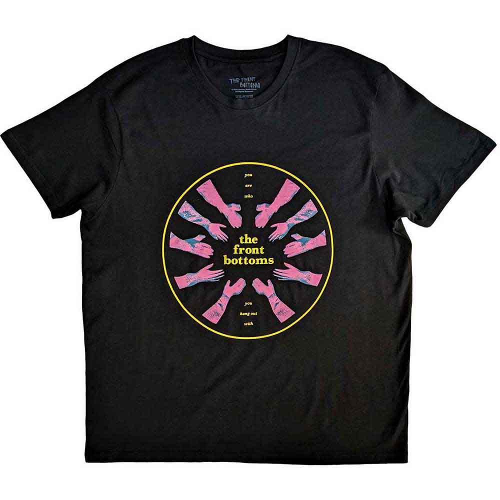 The Front Bottoms: Circle Hands T-shirt – officielt merchandise
