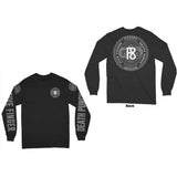 Five Finger Death Punch: F8 World Tour 2020 (Back & Sleeve Print) Long Sleeve – officielt merchandise