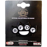 Five Finger Death Punch: Knuckles B&W Pin Badge