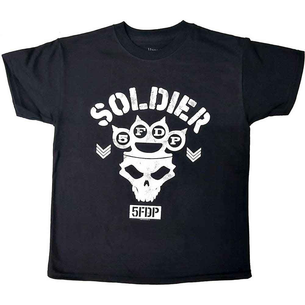Five Finger Death Punch: Soldier T-shirt – officielt merchandise