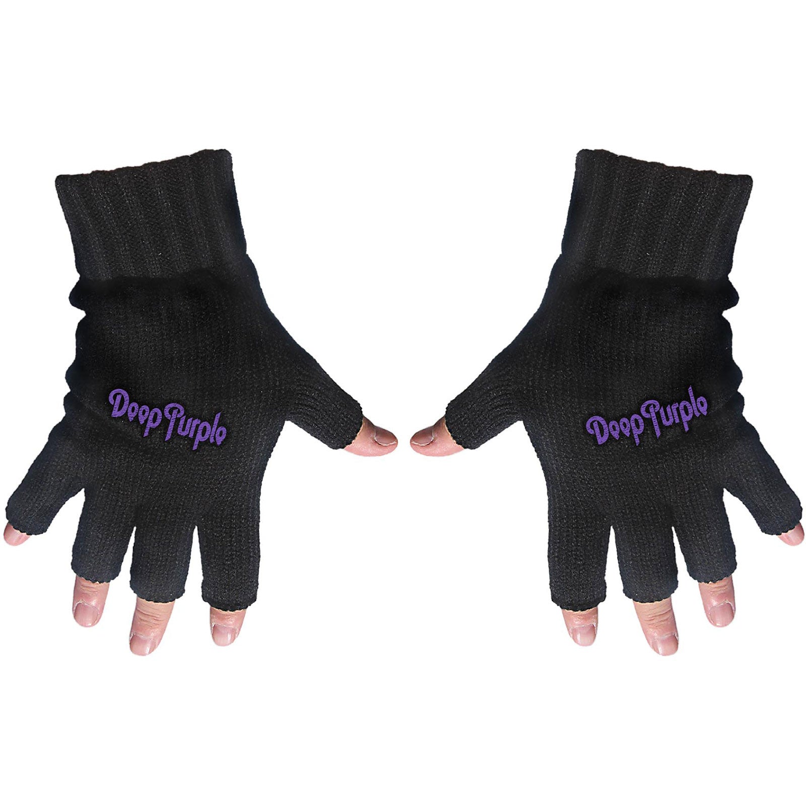Deep Purple: Logo Fingerless Gloves