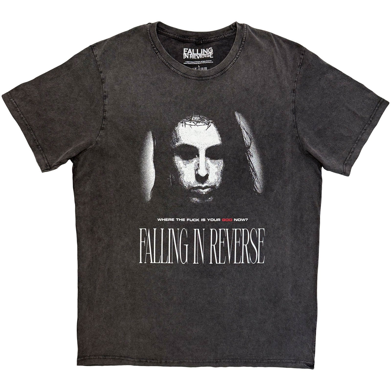 Falling In Reverse: Where's Your God T-shirt – officielt merchandise