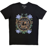 Fleetwood Mac: Circle Floral T-shirt – officielt merchandise