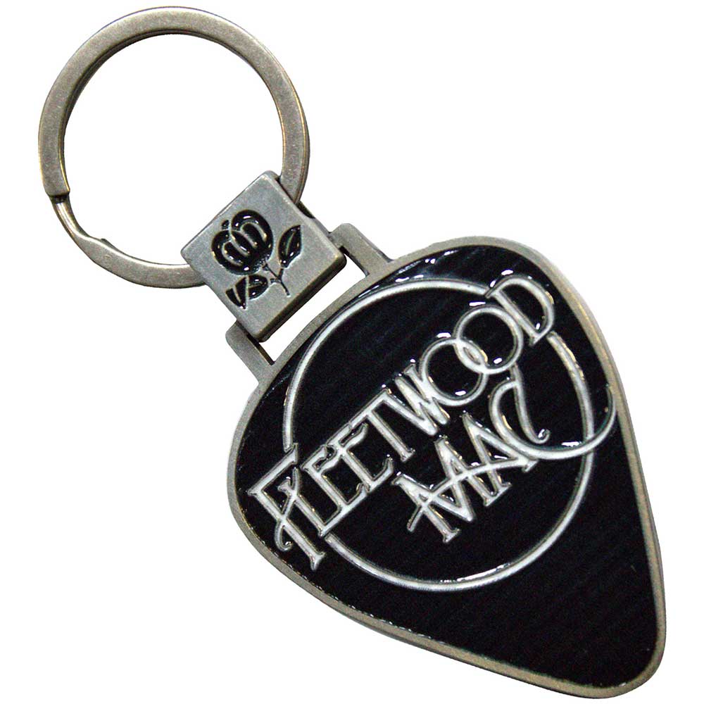 Fleetwood Mac: Classic Logo Plectrum Keychain (Die Casting)