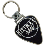 Fleetwood Mac: Classic Logo Plectrum Keychain (Die Casting)