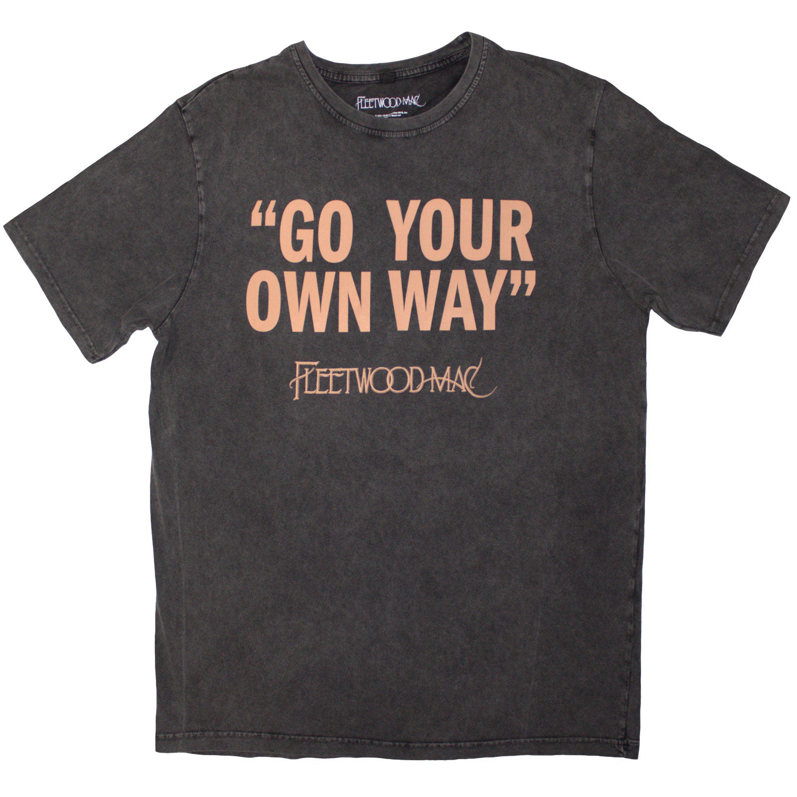 Fleetwood Mac: Go Your Own Way Stone Wash T-Shirt (Wash)
