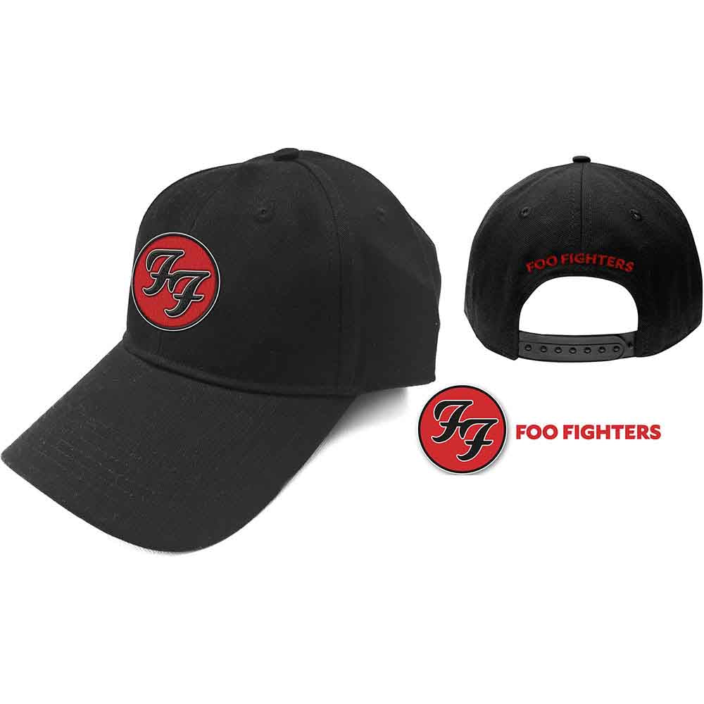 Foo Fighters: FF Logo Cap – officielt merchandise