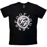 Foo Fighters: Wheel Logo Shadow T-shirt – officielt merchandise