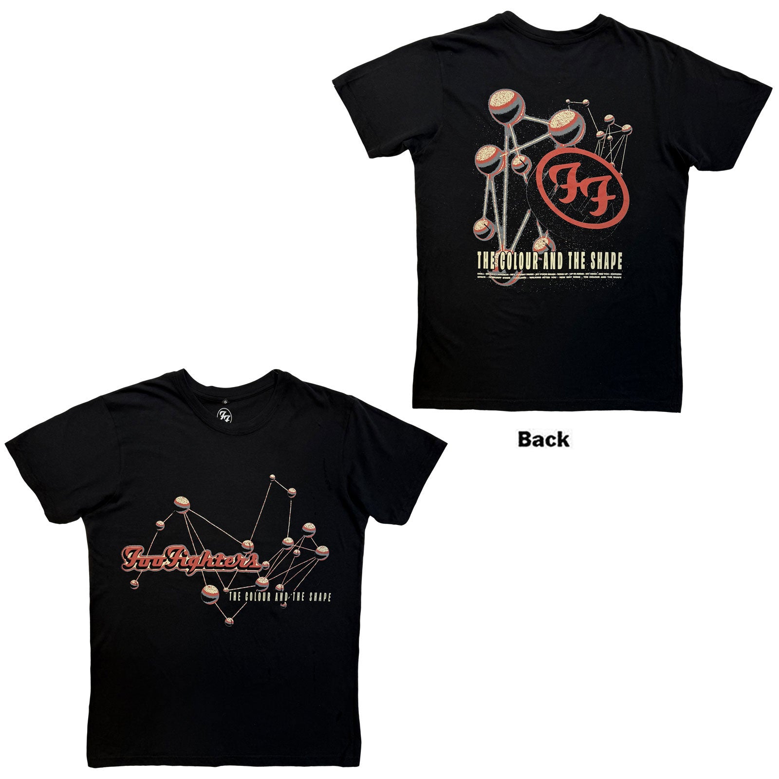 Foo Fighters: The Colour & The Shape T-shirt – officielt merchandise