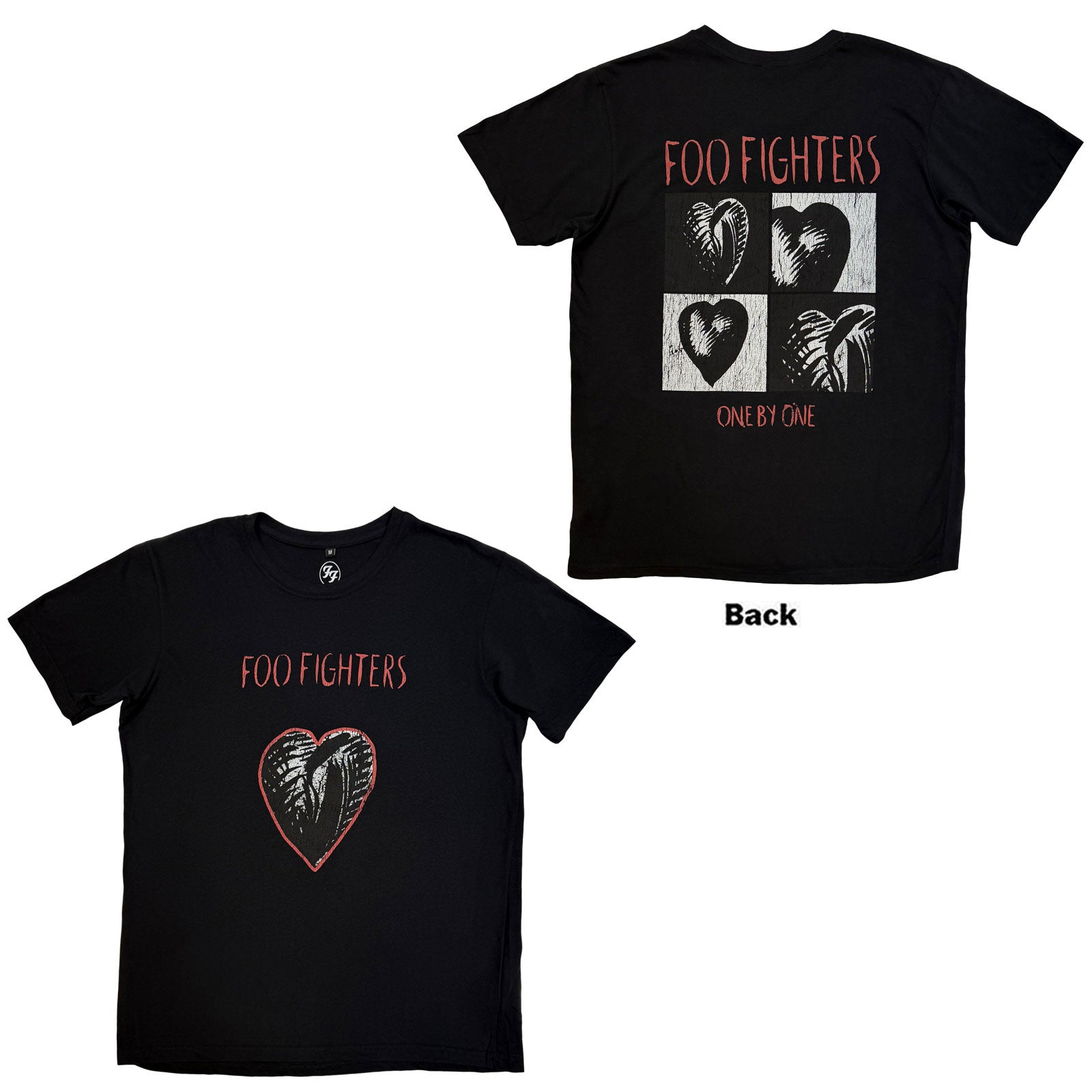 Foo Fighters: One By One T-shirt – officielt merchandise