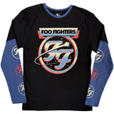 Foo Fighters: Comet (Black & Denim Blue) (Sleeve Print) Long Sleeve – officielt merchandise