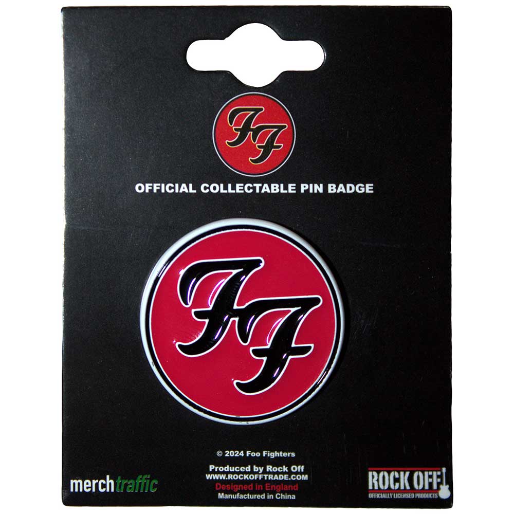 Foo Fighters: FF Logo Pin Badge