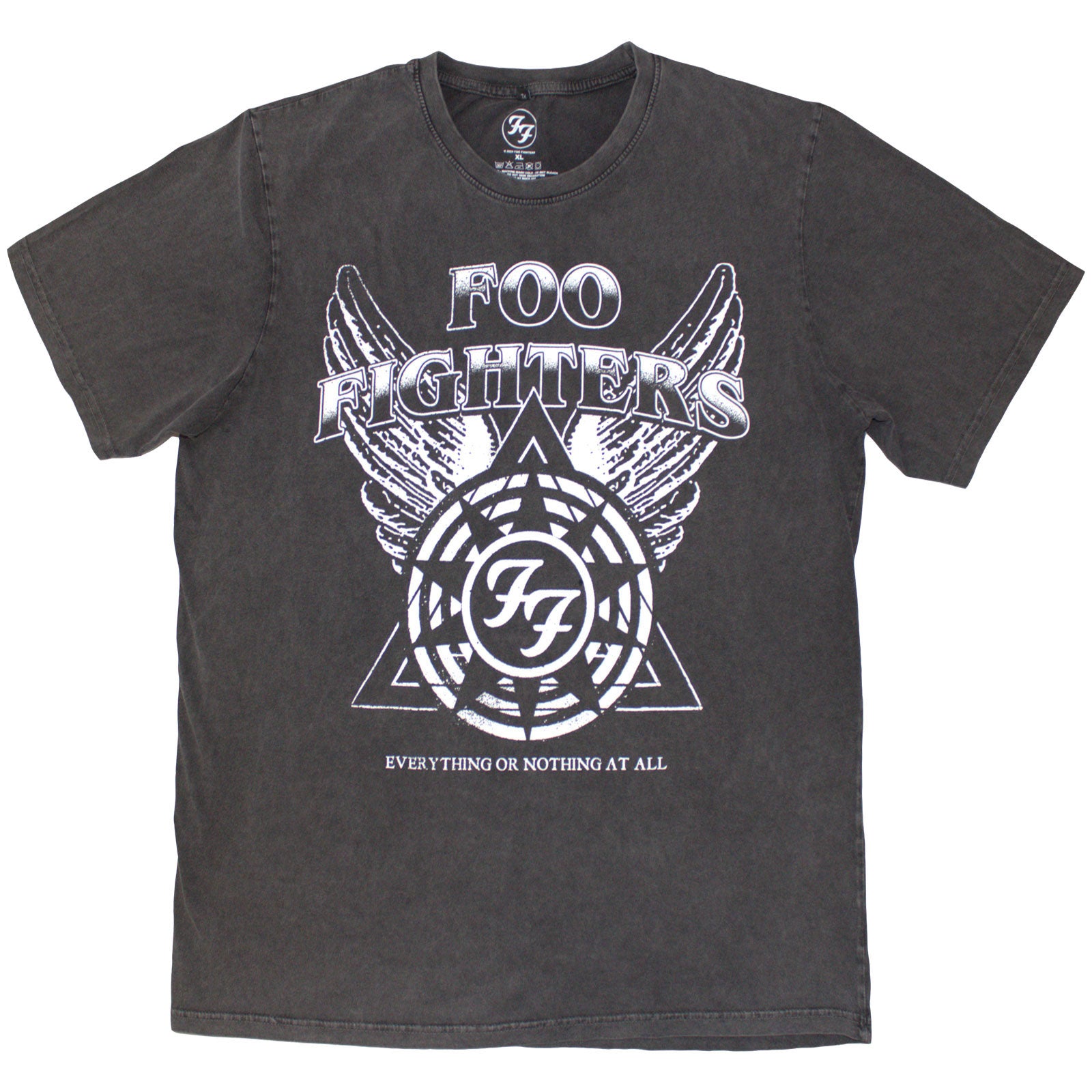 Foo Fighters: EONAA Logo Stone Wash T-Shirt (Wash)