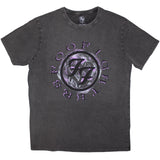 Foo Fighters: Wheel Logo Shadow Stone Wash T-Shirt (Wash)