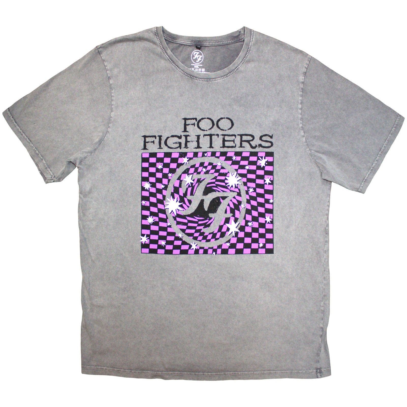 Foo Fighters: FF 4 Stone Wash T-Shirt (Wash)