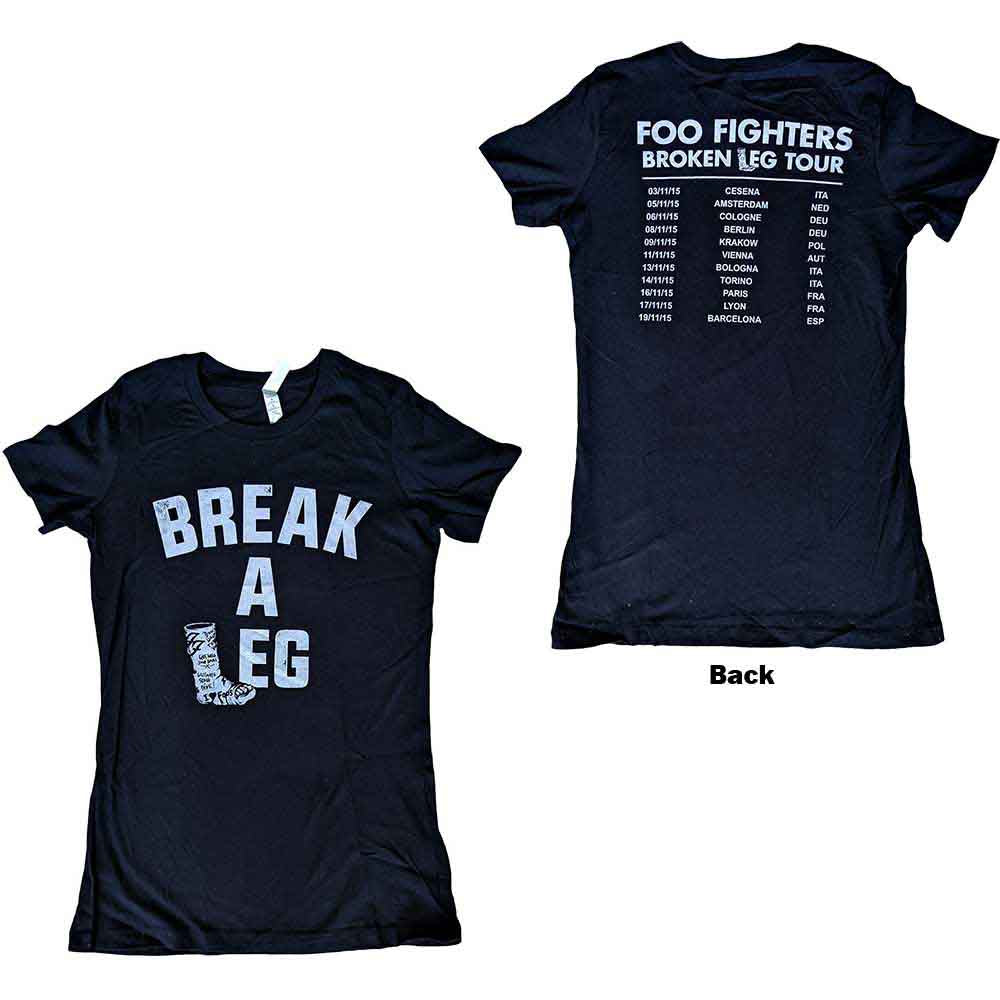 Foo Fighters: Break A Leg T-shirt – officielt merchandise