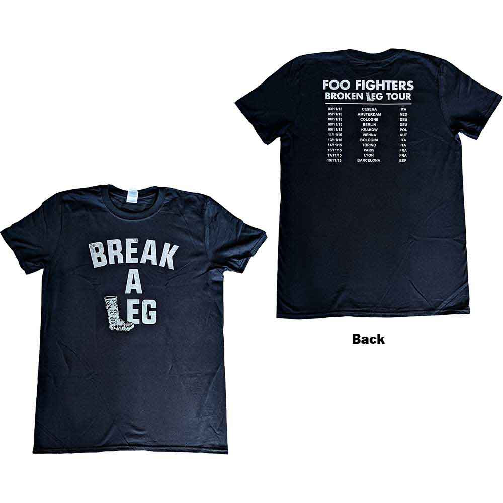 Foo Fighters: Break A Leg T-shirt – officielt merchandise