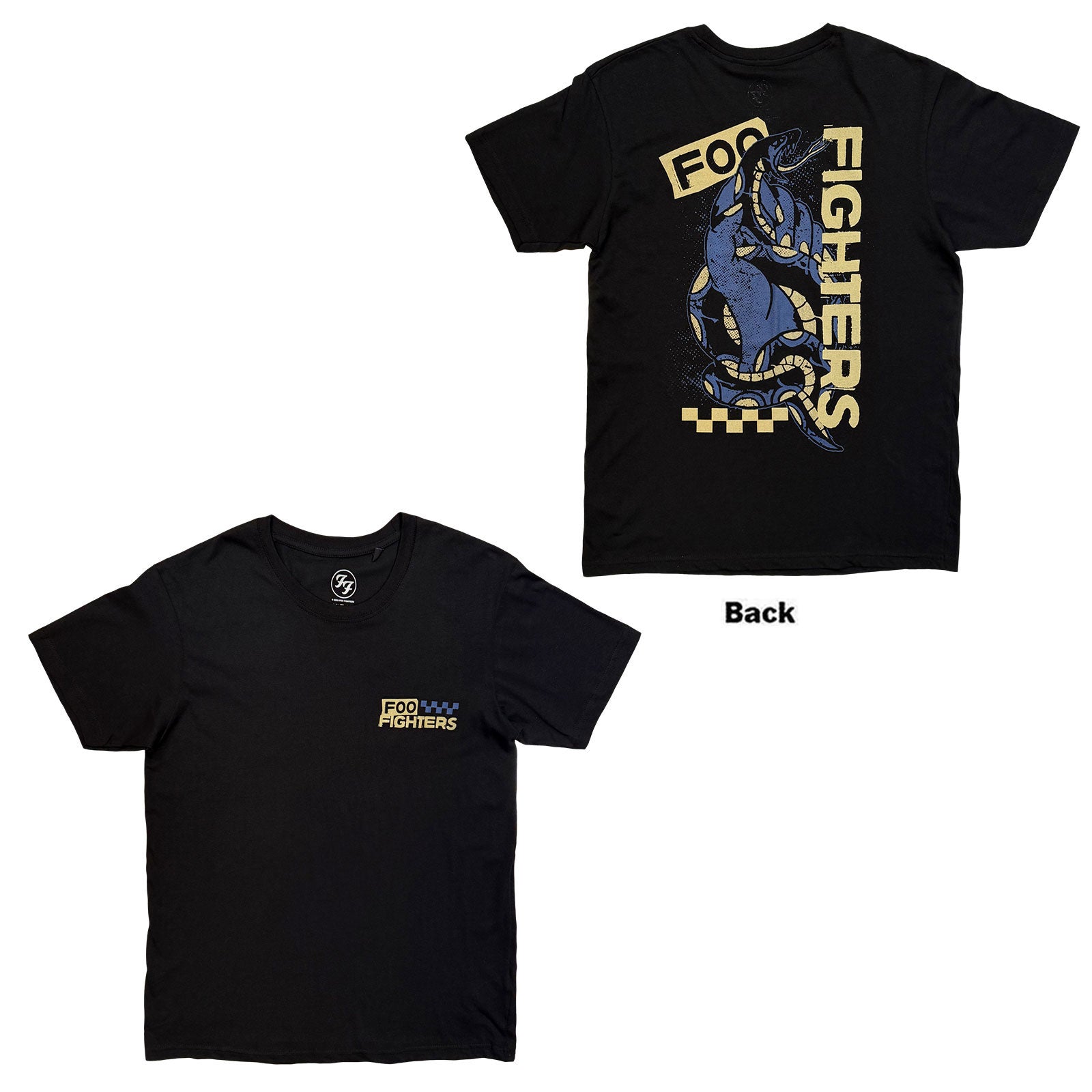 Foo Fighters: Snake T-shirt – officielt merchandise