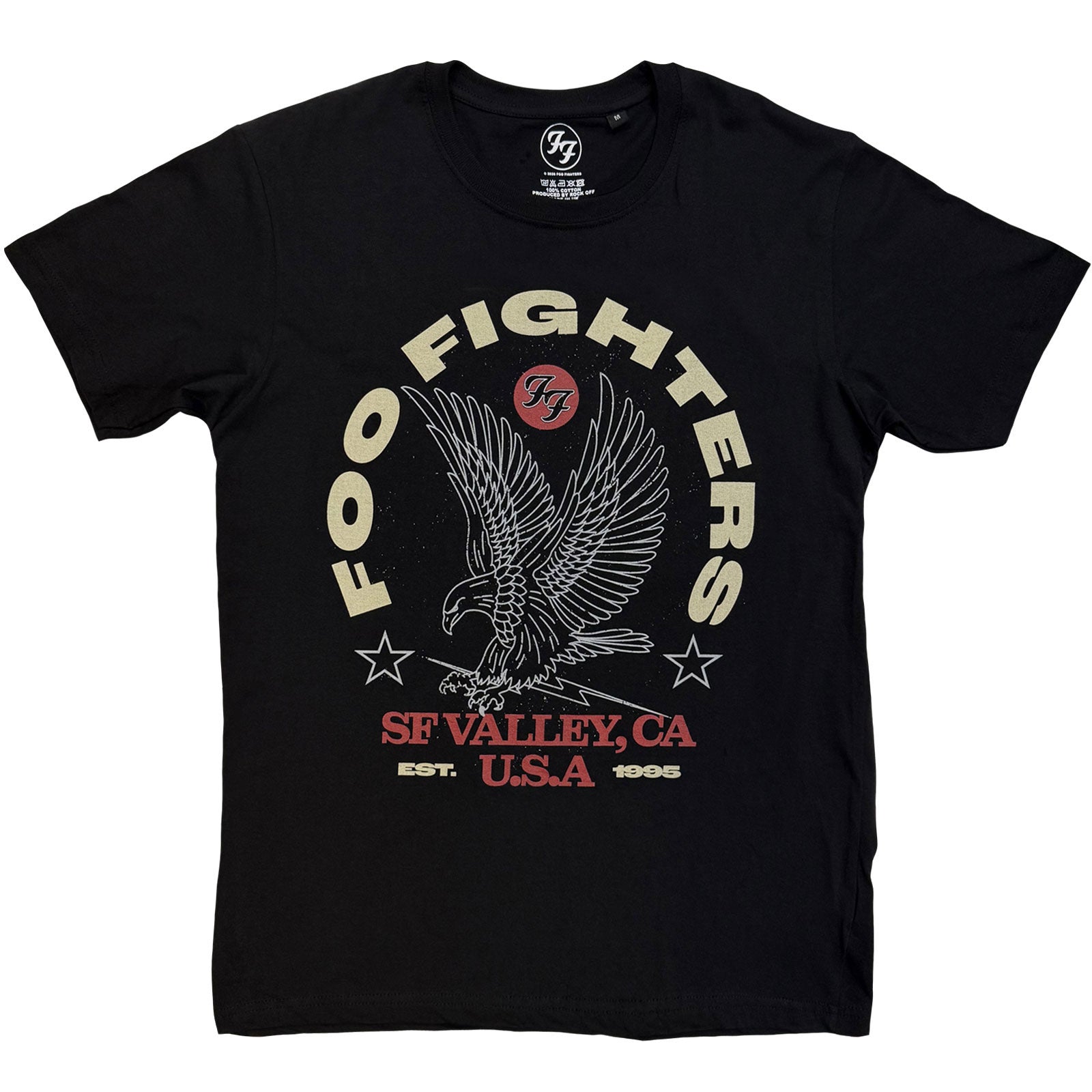 Foo Fighters: Eagle USA T-shirt – officielt merchandise