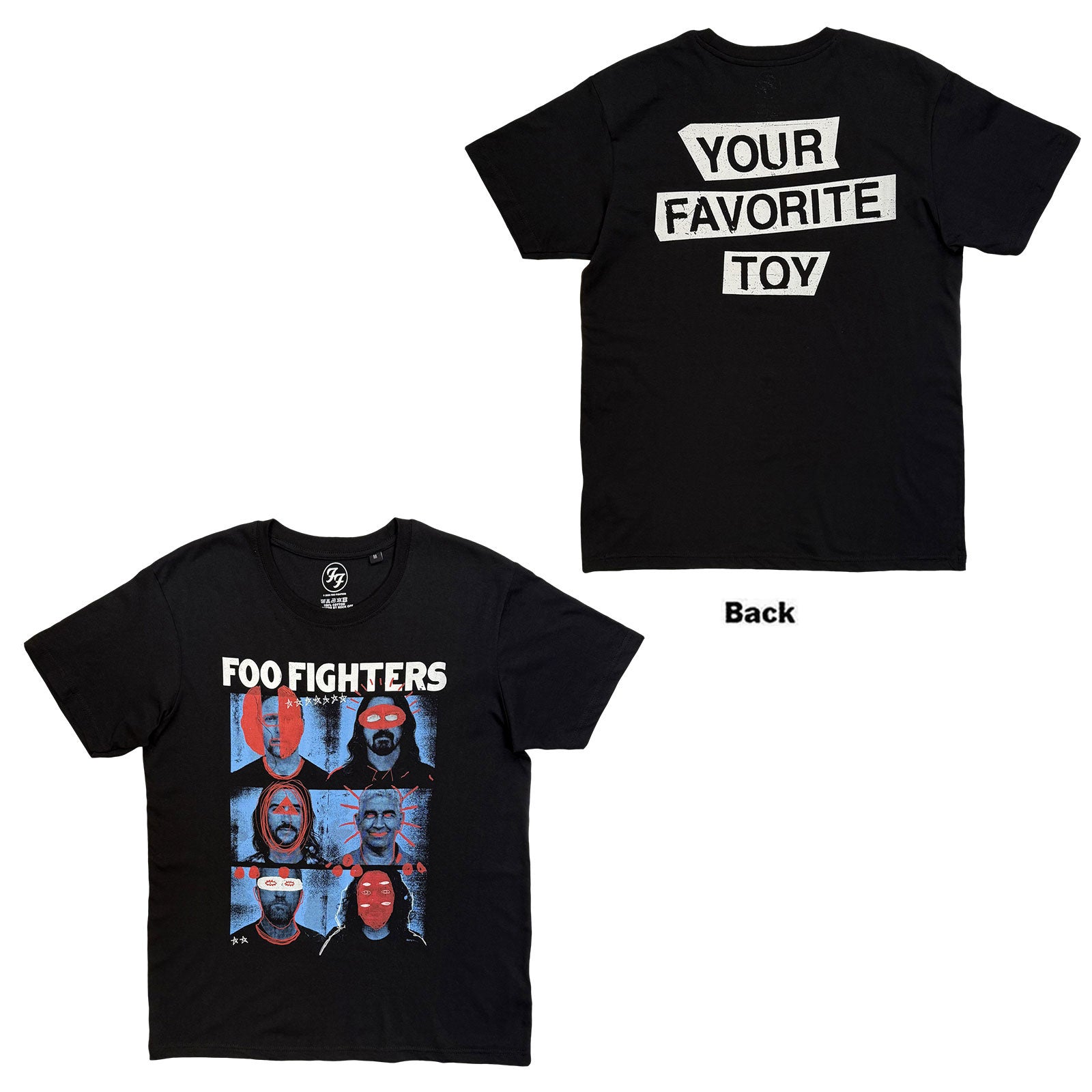 Foo Fighters: Your Favourite Toy T-shirt – officielt merchandise