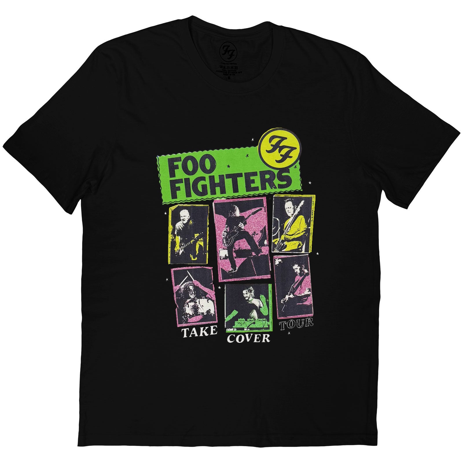 Foo Fighters: Take Cover Tour T-shirt – officielt merchandise