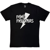 Foo Fighters: Flash Logo Mono T-shirt – officielt merchandise